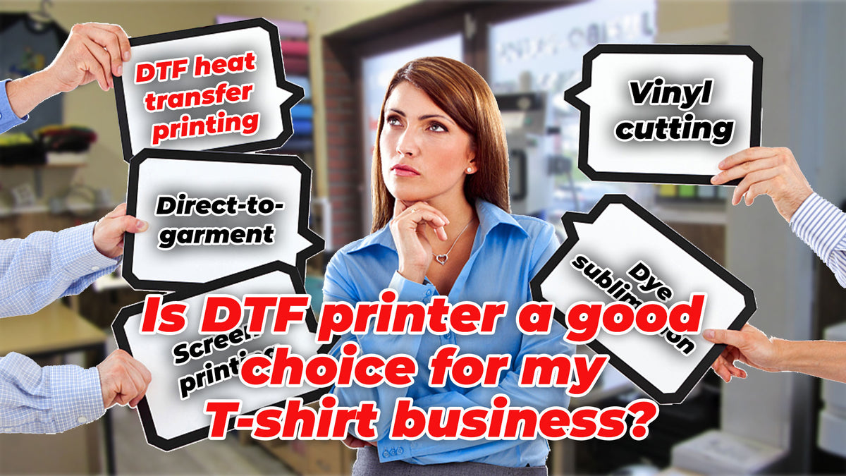 Impresora DTF para imprimir camisetas ¿Vale la pena? 