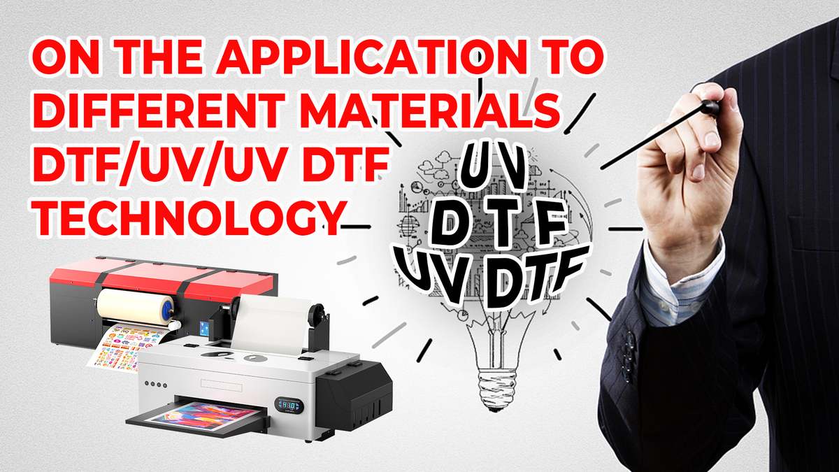 What's the Differences between UV Printing, DTF Printing, and UV