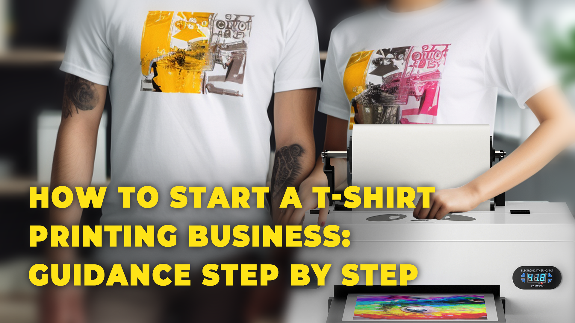 How to Start a T-Shirt Printing Business: Guidance Step by Step ...