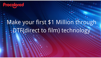 Make your first $1 Million through DTF(direct to film) technology