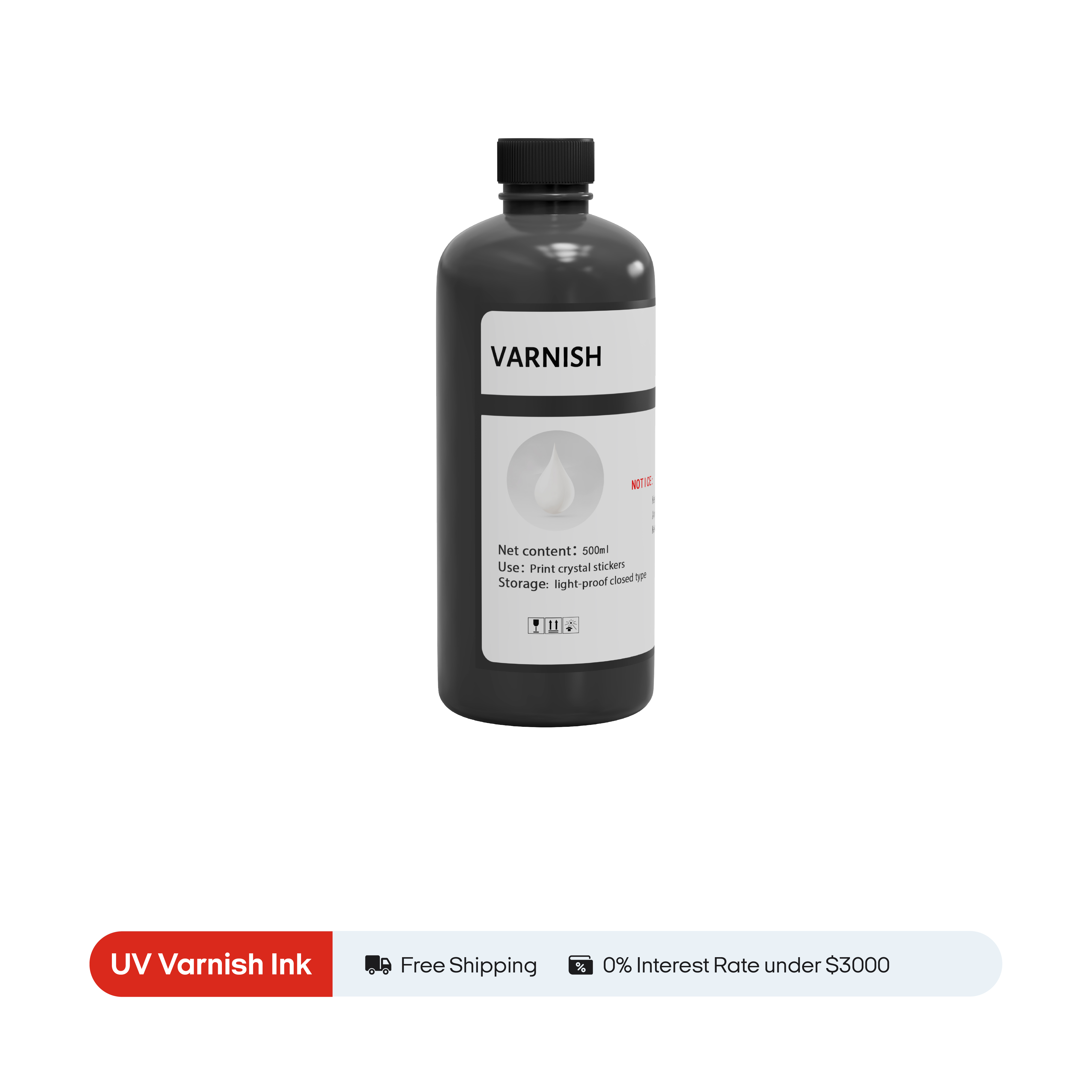 Procolored UV Varnish Ink 500ml