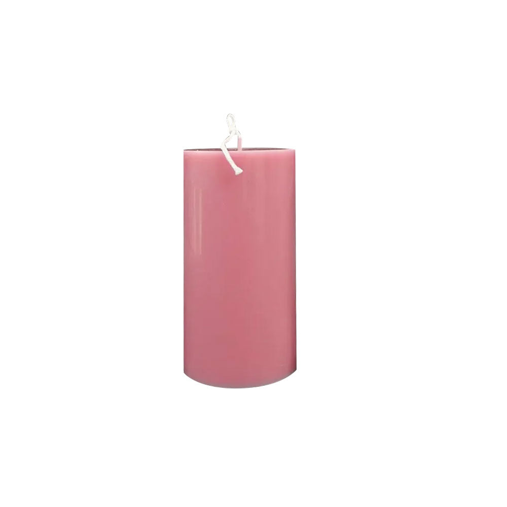 3D Flat Head Column Candle Making For Home Decoration