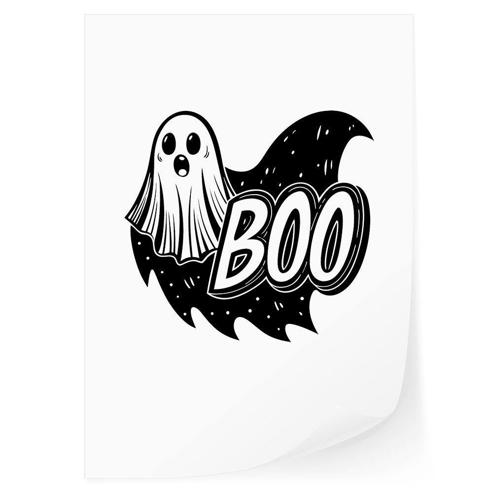 Boo Ghost DTF Transfer