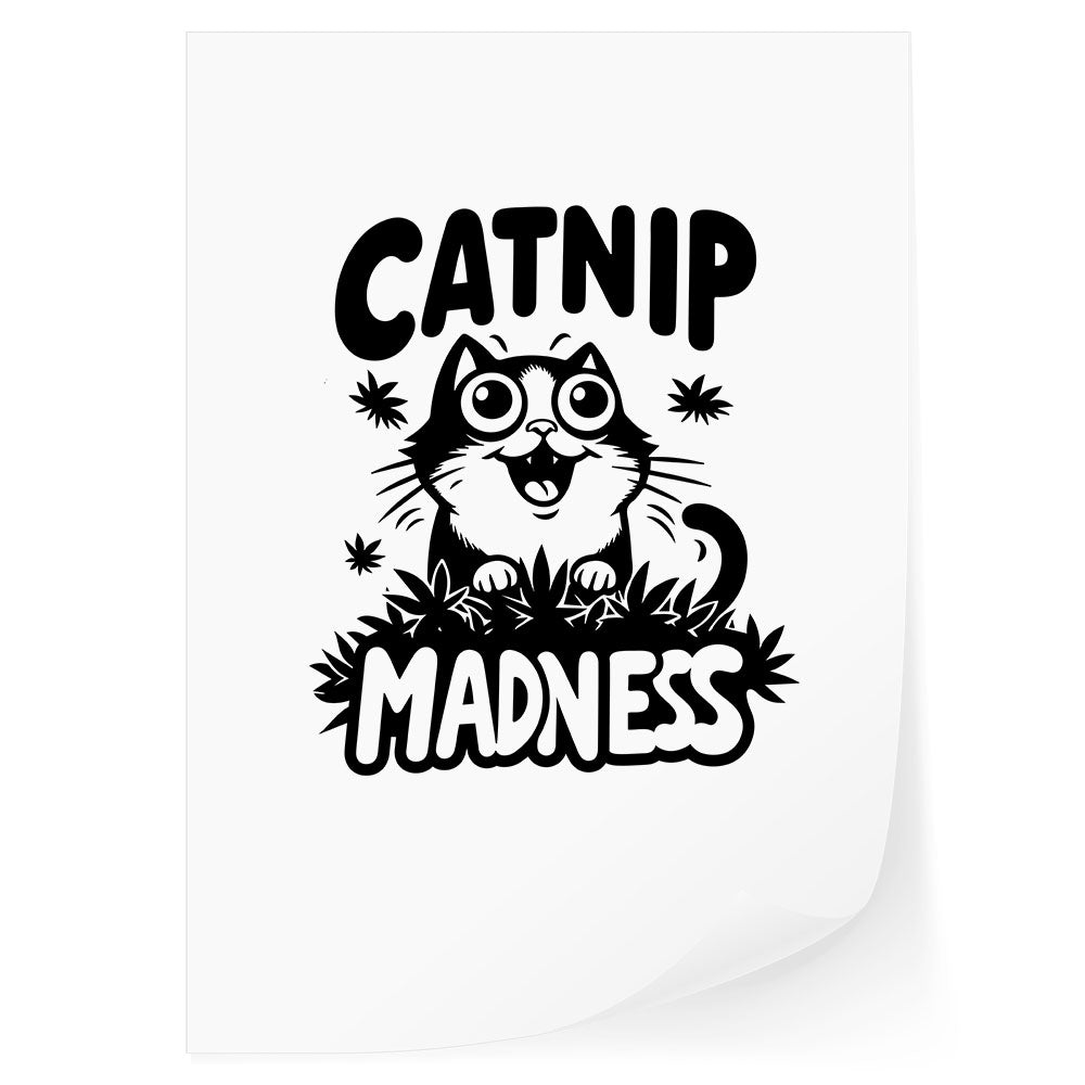 Catnip Madness DTF Transfer