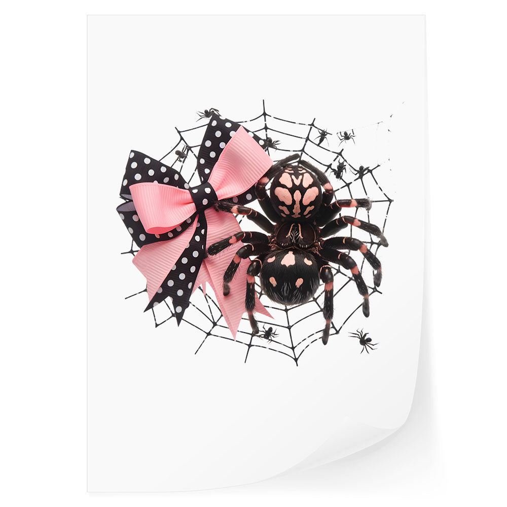 Coquette Spider Bow DTF Transfer