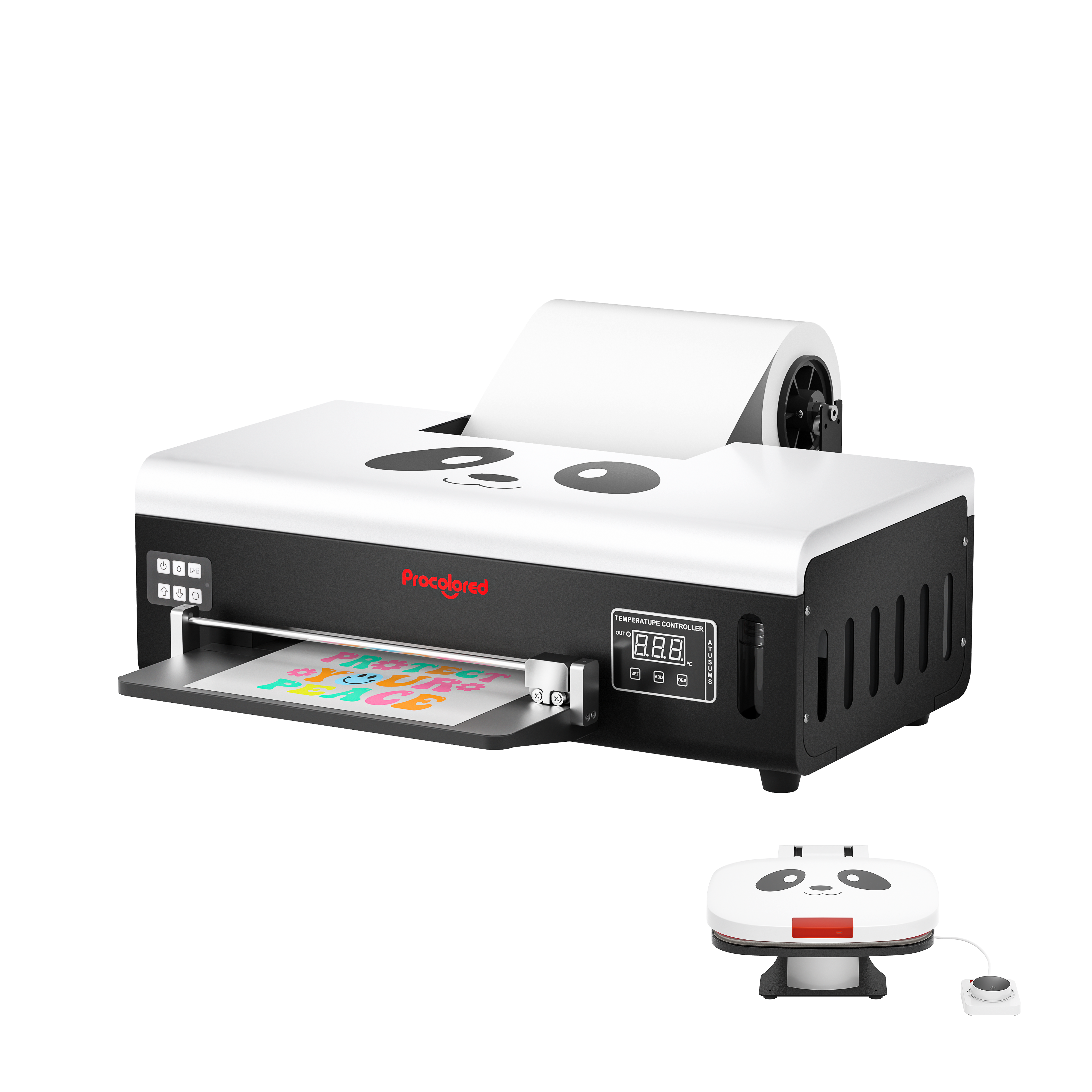 Procolored F8 Panda DTF Printer 8.2" A4 L800 & Heat Press