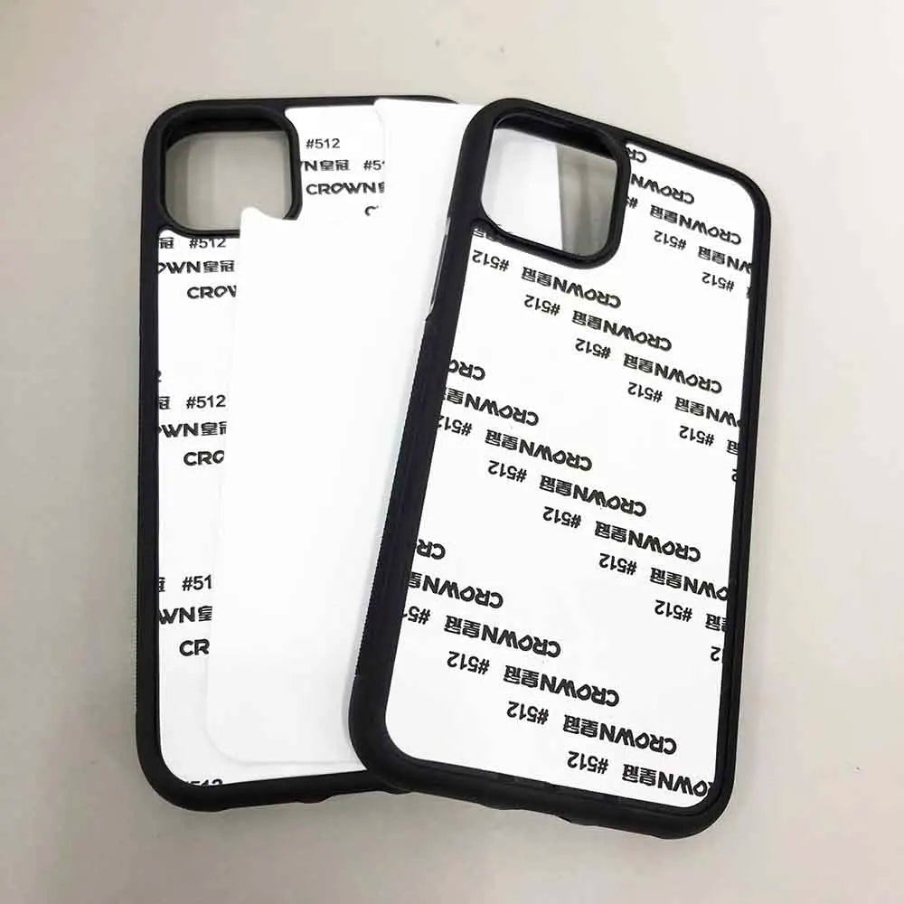 TPU+PC Blank Cell Phone Case For UV Custom