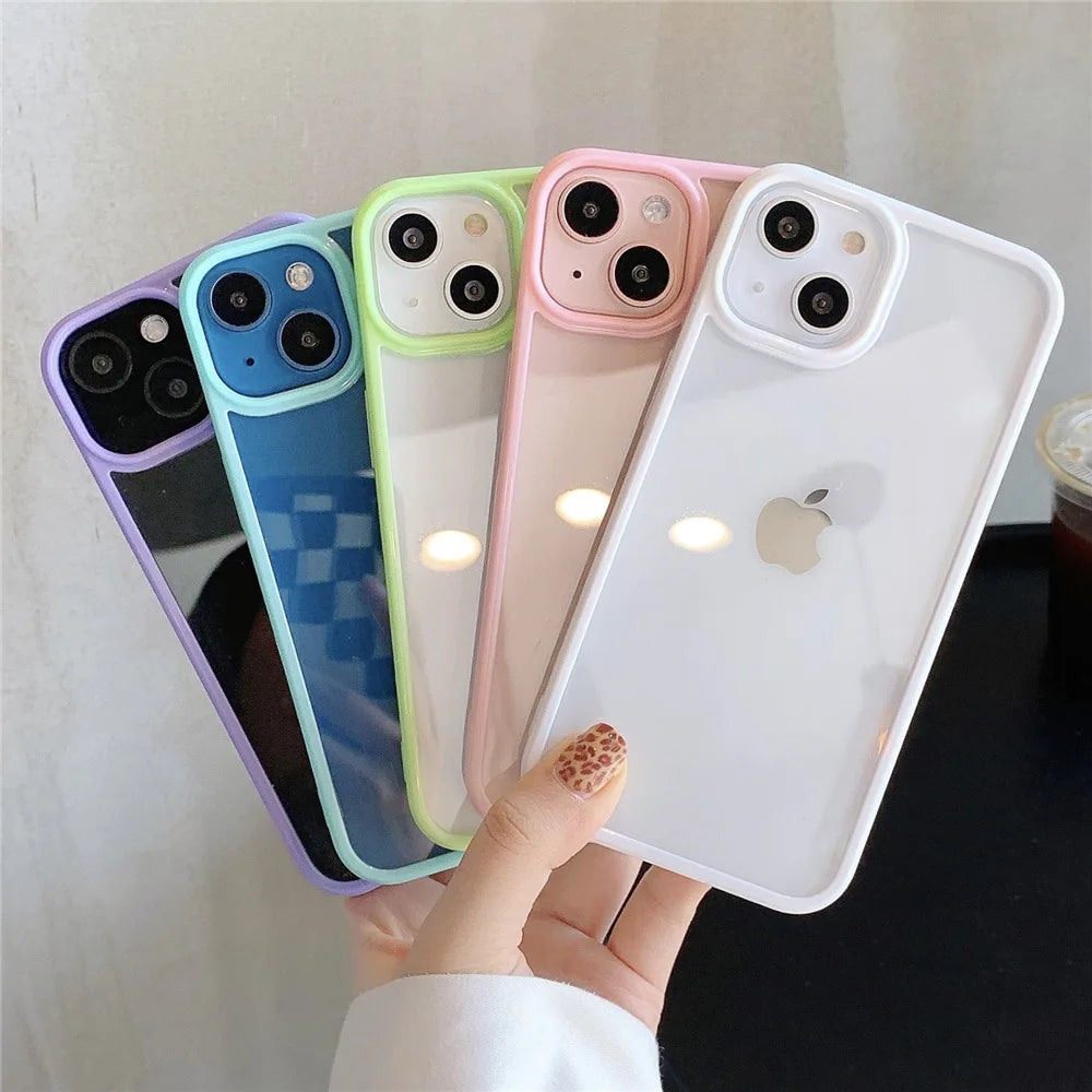 Acrylic Solid Color Phone Case