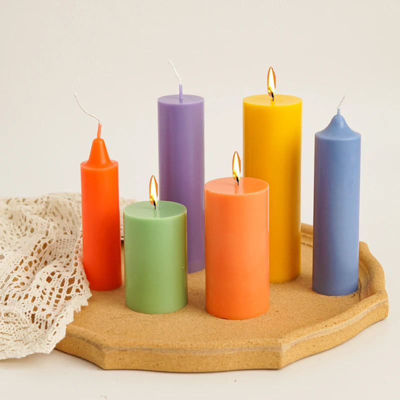 Peaked Cylindrical Candle-Making Mold