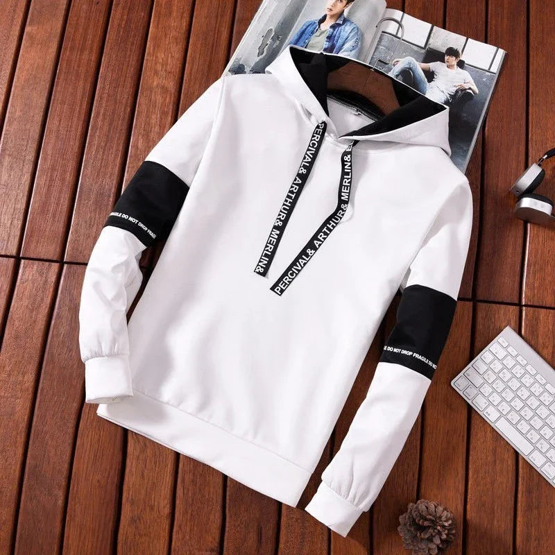 Men's Long Sleeve Casual Hip Hop Pullover