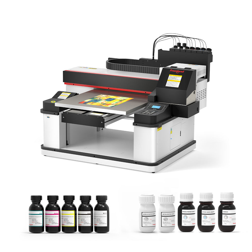 UV DTF Printer For XP600 TX800 Printhead 3D Printing Machine For